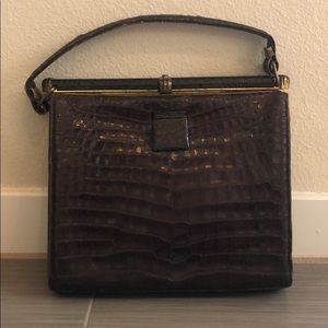 Vintage Alligator Purse